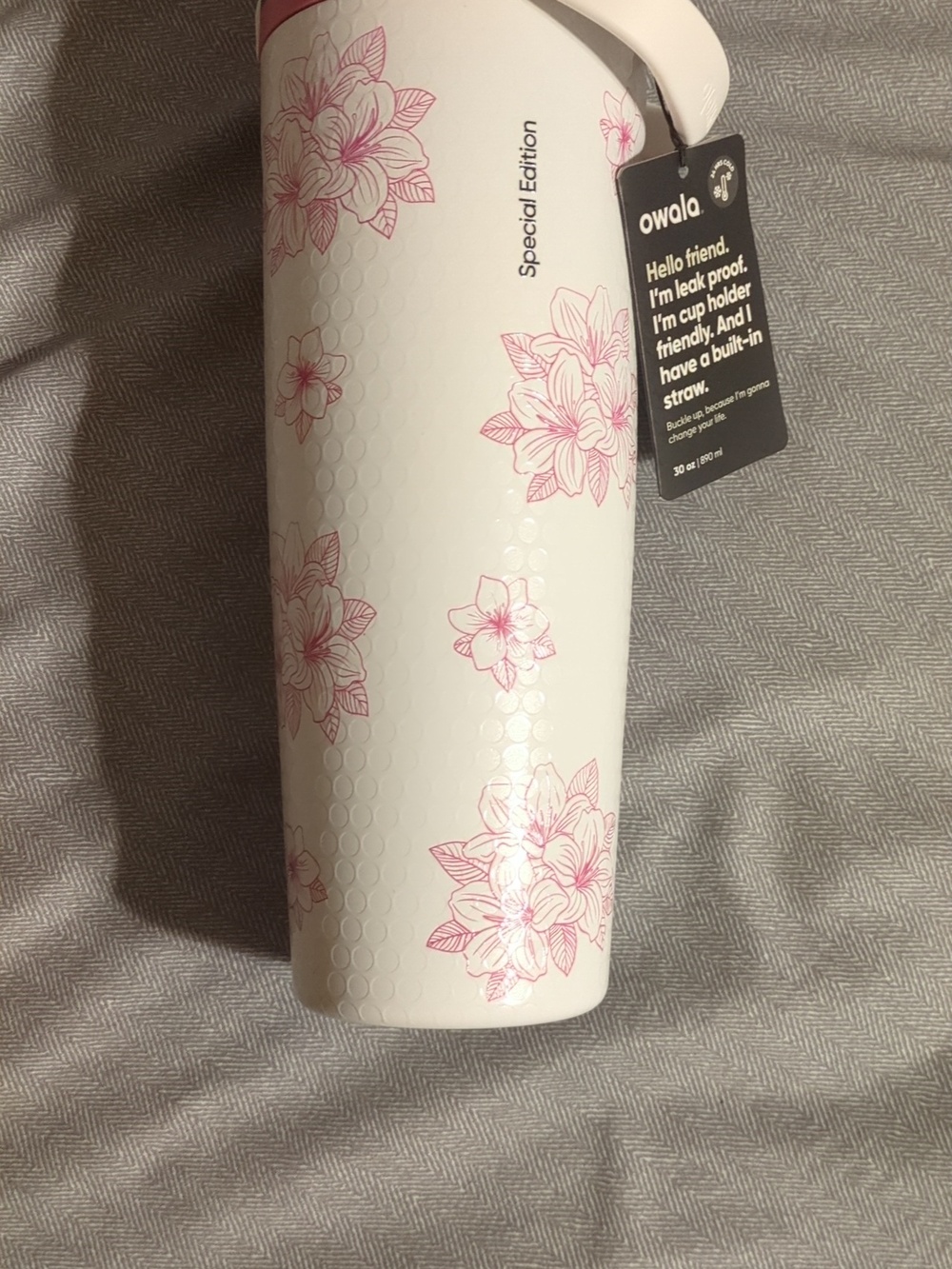 Owala 30oz Floral Water Bottle - Azlea Masters Cup - Picture 2 of 4